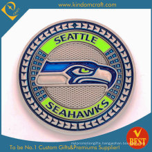 Custom 2D Seatle Seahowks Matt Nickle Challenge Coin (LN-086)